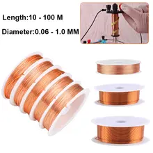 חוט נחושת מצופה אמייל, 0.06-1.0 מ,מ, סליל השראה