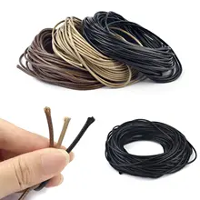 חוטי שעווה עגולים לעבודות יצירה, 1-3 מ,מ, 5 מטר