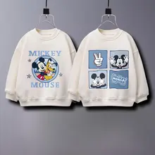 חולצת סווטשירט לתינוק בנים דיסני, סתיו, אופנה