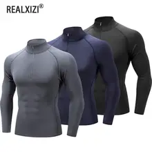 חולצת ריצה לגברים, יבש מהיר, דחיסה, 1-3 חלקים