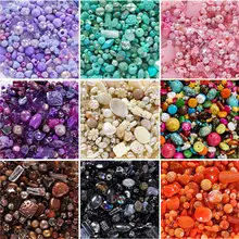 חרוזי אקריליק מעורב, קשרי פרפרים, כוכבים, לתכשיטים