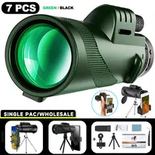 טלסקופ נייד 80x100, זום HD, למרחק רב, טיולים וציד