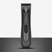 טרימר שיער מפשעה לגבר, עמיד למים, קרמי וחלקי חילוף