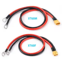 כבל XT60 לחיבור מצבר לרכב ואונייה, 50 ס,מ, 10AWG