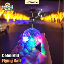 כדור מעופף זוהר לילדים, צעצוע טיסה עם שלט