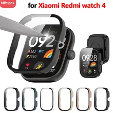כיסוי + מגן מסך Xiaomi Redmi Watch 4,3 זכוכית מחוסמת