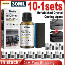 לציפוי קרמי לרכב, שעווה מחדשת, 30 מ,ל, 10-1 סטים