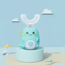 מברשת שיניים חשמלית לילדים, סיליקון 360 מעלות, USB