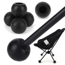 מגיני רגלי כיסא Helinox, 4 יח' נגד החלקה ובלימת זעזועים