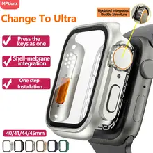 מגן מסך Apple Watch Ultra, כיסוי מלא, סדרה 4-9