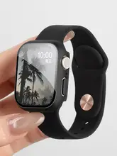 מגן מסך Apple Watch, כיסוי + זכוכית מחוסמת