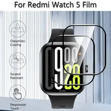 מגן מסך Redmi Watch 5, מגן כיפה, HD מלא, אביזרים