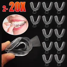 מגן שיניים ספורט, מניעת חריקת שיניים, 2-20 יחידות