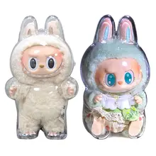 מגן שקוף Labubu, כיסוי, קופסת תצוגה לאספנים