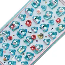 מדבקות קריסטל אנימה סנריו, קורומי, קיטי ועוד