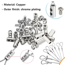 מהדקי כבל נירוסטה מתכווננים לתלייה, DIY, 1-4 מ,מ