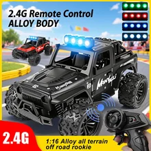 מכונית שלט RC עבירה, שטח, מהירות, LED, מתנה