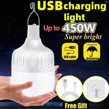 מנורת קמפינג נטענת ניידת LED, תאורה לשטח