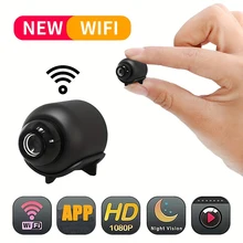 מצלמת מיני X5, 1080P אלחוטית, ראיית לילה, ניידת, גילוי תנועה