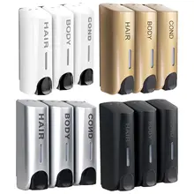 מתקן סבון קיר 350 מ,ל, שמפו, מרכך לאמבטיה