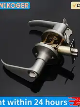 נעילת דלת פנים מנירוסטה, 1-5 יחידות, 3 מפתחות