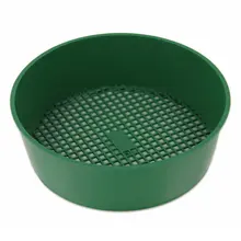 נפה לגן מפלסטיק, ניפוי אדמה, חול, אבנים