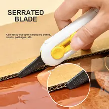 סכין מיני מגנטי, 1,2,5,10 יח' קאטר נייר מתקפל