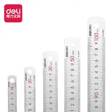 סרגל נירוסטה דלי, 15-50 ס,מ, למדידה ושרטוט מדויק