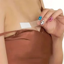 סרט הדבקה בגדים שקוף, 36 יח' לנשים, חזק