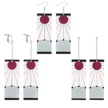 עגילי אנימה Demon Slayer, קימיצו נו יאיבה, אקריליק