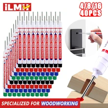 עט סימון לחור עמוק 20מ,מ, מתכת, עץ, עמיד למים