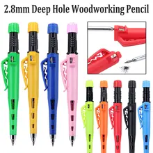 עיפרון מכני לעבודה בעץ 2.8 מ,מ עם מחדד וראש ארוך