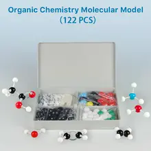 ערכת דגמי מולקולות אורגניות 122 חלקים, כימיה