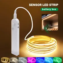 פס לד COB 5V עם חיישן תנועה - USB, צבעים רבים