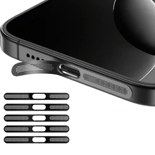 5 יח׳ מדבקת רשת למניעת אבק לאייפון - מגנה על הרמקול