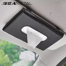 SEAMETAL Car Sunshade - תא אחסון מגבות נייר לרכב