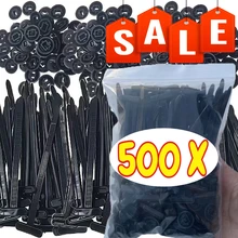 אזיקון כבלים אוניברסלי ניילון - עמיד UV ונעילה עצמית