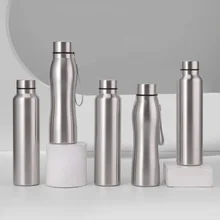 בקבוק מים נירוסטה ספורט 1000 מ,ל - קשיח לקמפינג