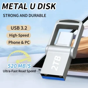 דיסק און קי USB 3.0 מהיר 2TB - זיכרון נייד למחשב וטלפון