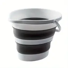 דלי מתקפל רב שימושי - רחיצת רכב, קמפינג ודיג