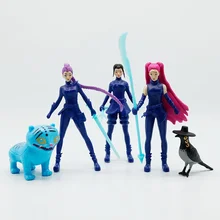 דמויות Kpop ציידי שדים - 5 יח' - צעצוע דקורציה