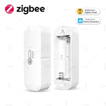 חיישן טמפרטורה ולחות Zigbee חכם - ניטור מרחוק