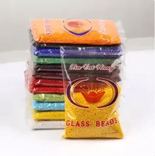 חרוזי זכוכית צ'כית לעשיית תכשיטים - גדלים AB