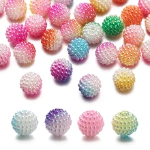 חרוזי פנינה אקריליק 10 מ,מ דו-גוניים לתכשיטים