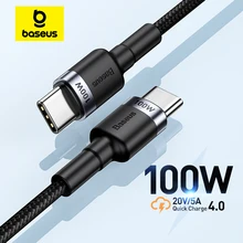 כבל טעינה USB C לאייפון - Baseus 100W טעינה מהירה