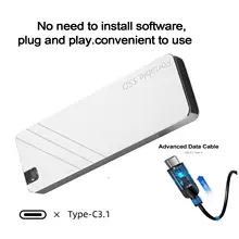 כונן SSD חיצוני 1TB Type-C- אחסון נייד מהיר