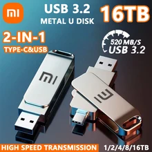 כונן נייד Xiaomi 16TB - USB 3.2 מהיר ו-OTG
