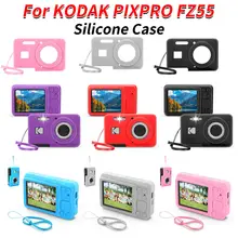 כיסוי למצלמה Kodak PIXPRO FZ55, עם רצועה דקה