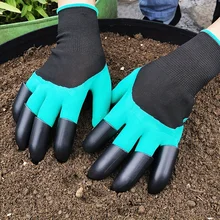 כפפות גינון עם טפרים, חפירה, שתילה, עשבים בקלות