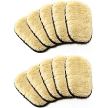 כפפות קרצוף מיקרופייבר לרכב- ספוג ניקוי לרכב